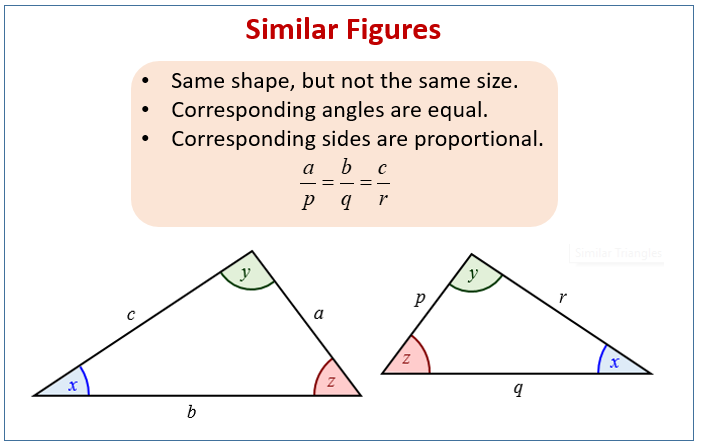 similar figures worksheet geometry