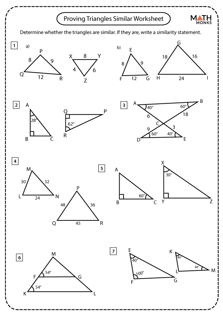 similar figures worksheet pdf