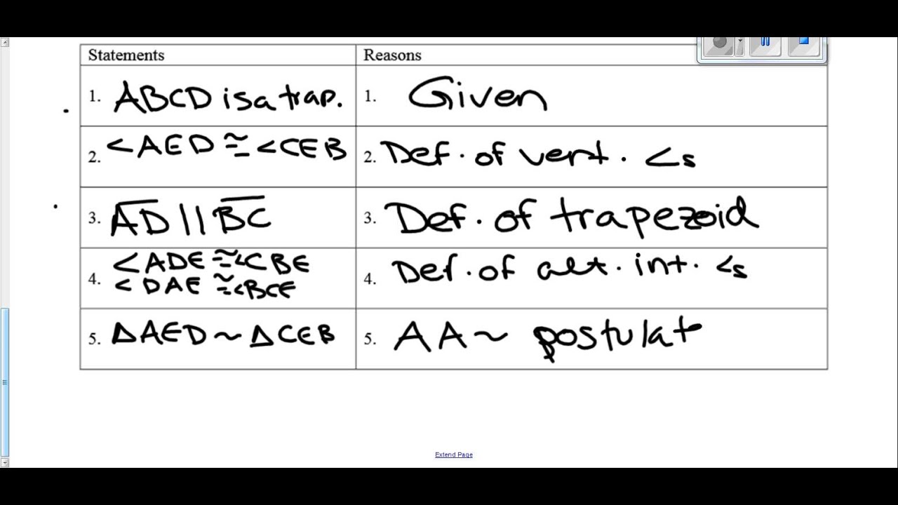 similar triangles proofs worksheet