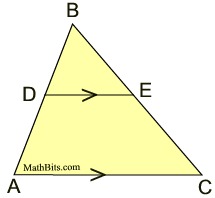 Proof Problems for Similar Triangles - MathBitsNotebook(Geo)