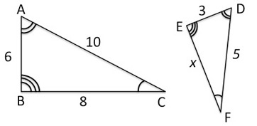 Quiz &  Worksheet - Properties of Similar Triangles | Study.com