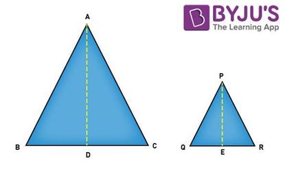 Similar Triangles- Formula, Theorem &  Proof of SSS, SAS AAA Similarity