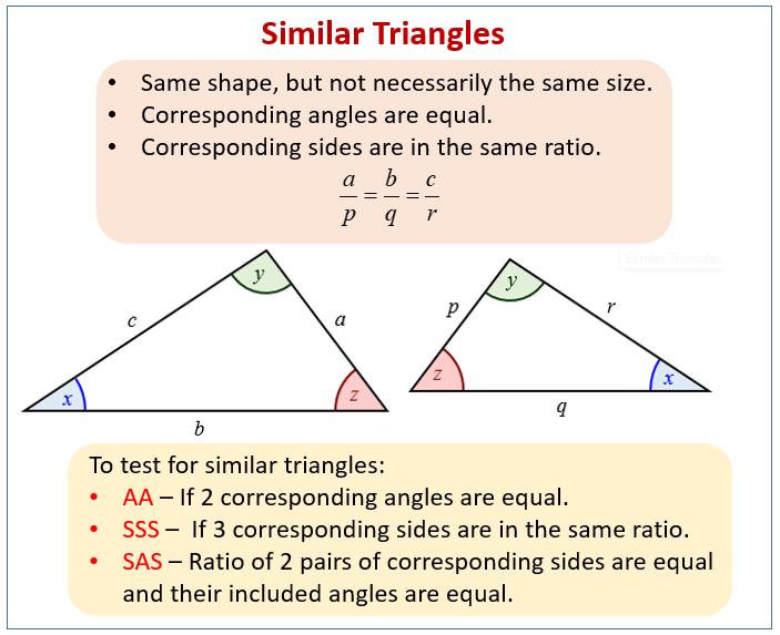 similarity and congruence worksheet