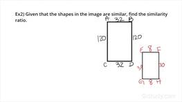 Understanding &  Determining Similarity Ratios | Study.com