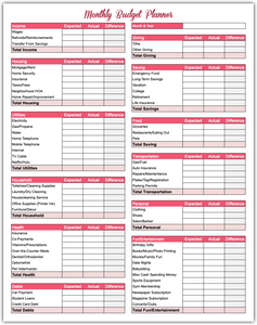Simple Budgeting Spreadsheet - Easy Steps To Start A Budget - True ...