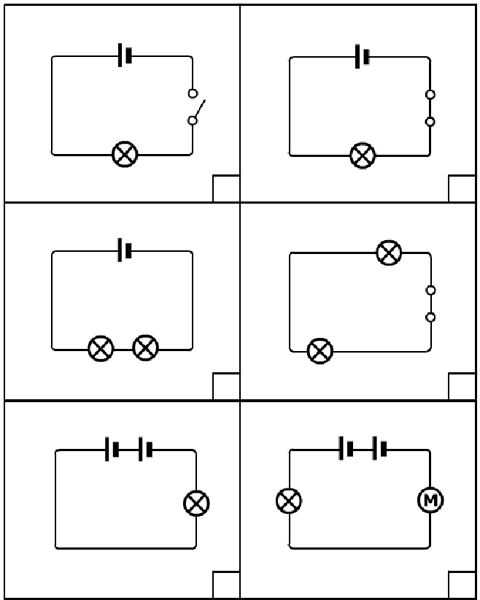 simple circuit diagram worksheet