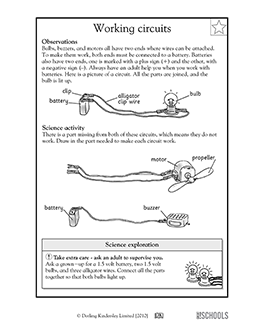 Working circuits | 1st grade, 2nd grade, Kindergarten Science ...
