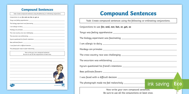 Difference Between Compound &  Complex Sentence | Punctuation