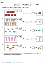 simple division with remainders worksheet