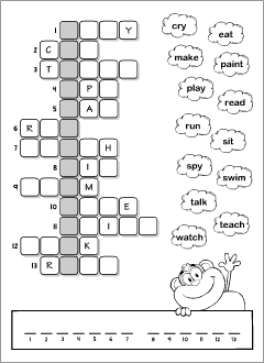 Present simple worksheets | English grammar printables for kids