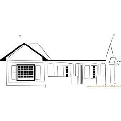 simple house worksheet