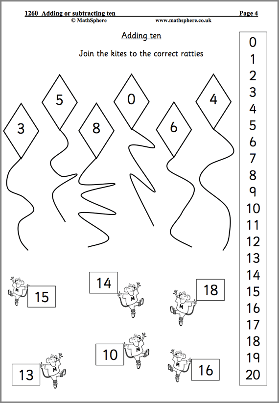 MathSphere Free Sample Maths Worksheets
