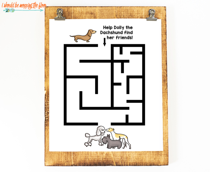 Free Mazes to Print | i should be mopping the floor