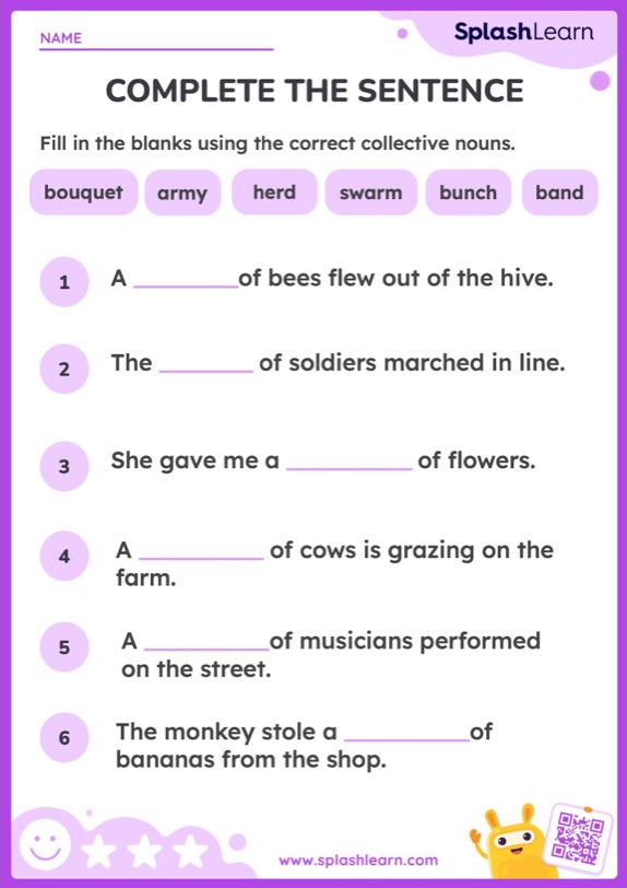 simple noun worksheet