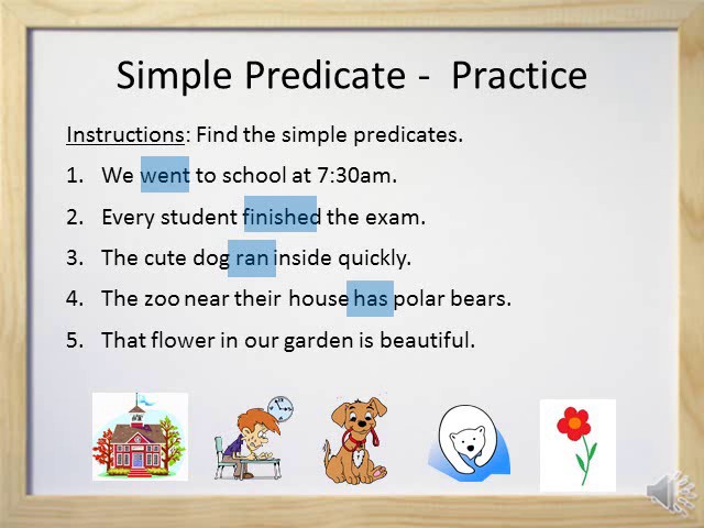 Simple Subject and Predicate - YouTube