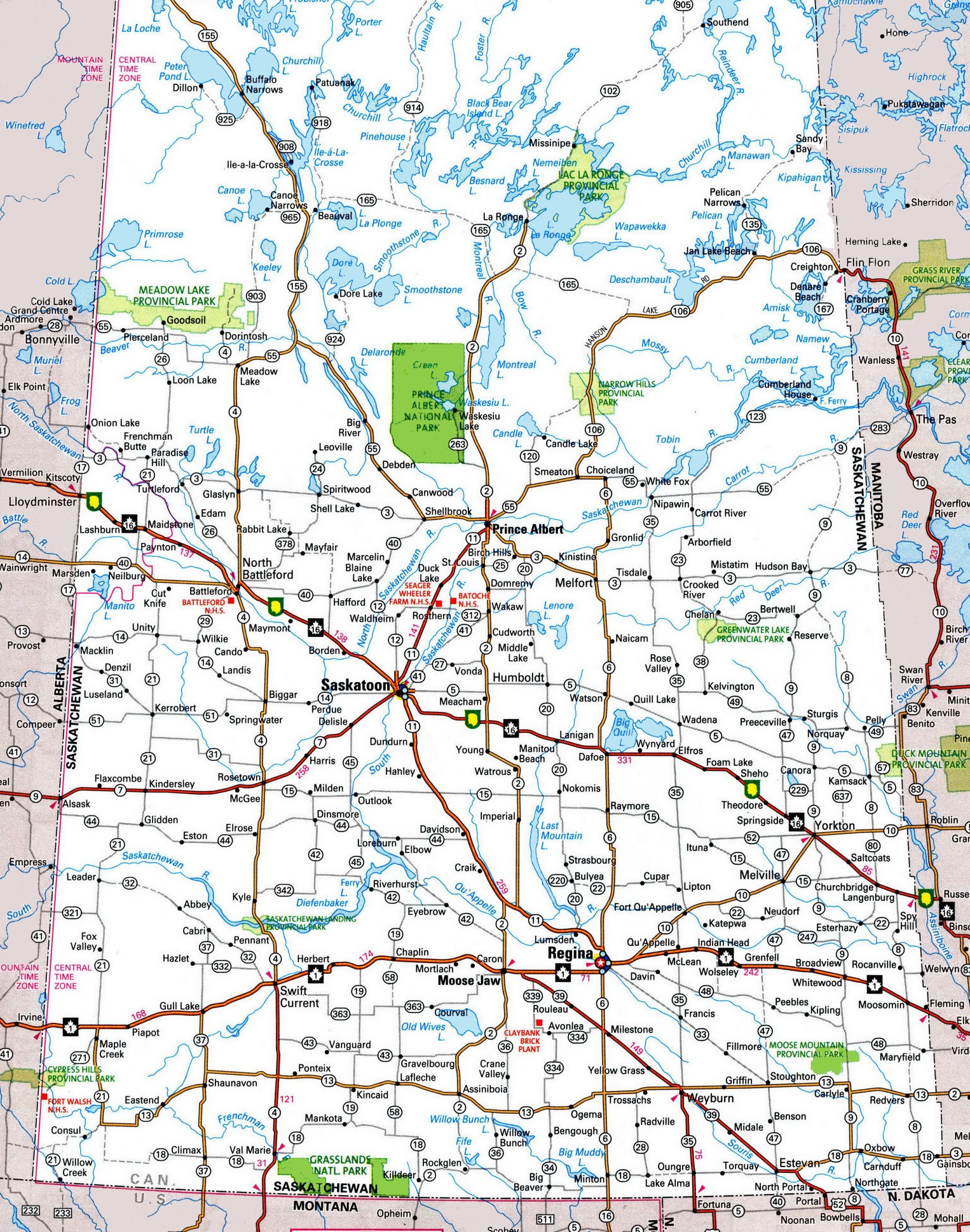 Discover Saskatchewans Highways with the Ultimate Road Map ...