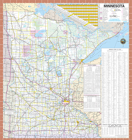 Official Minnesota State Highway Map - MnDOT