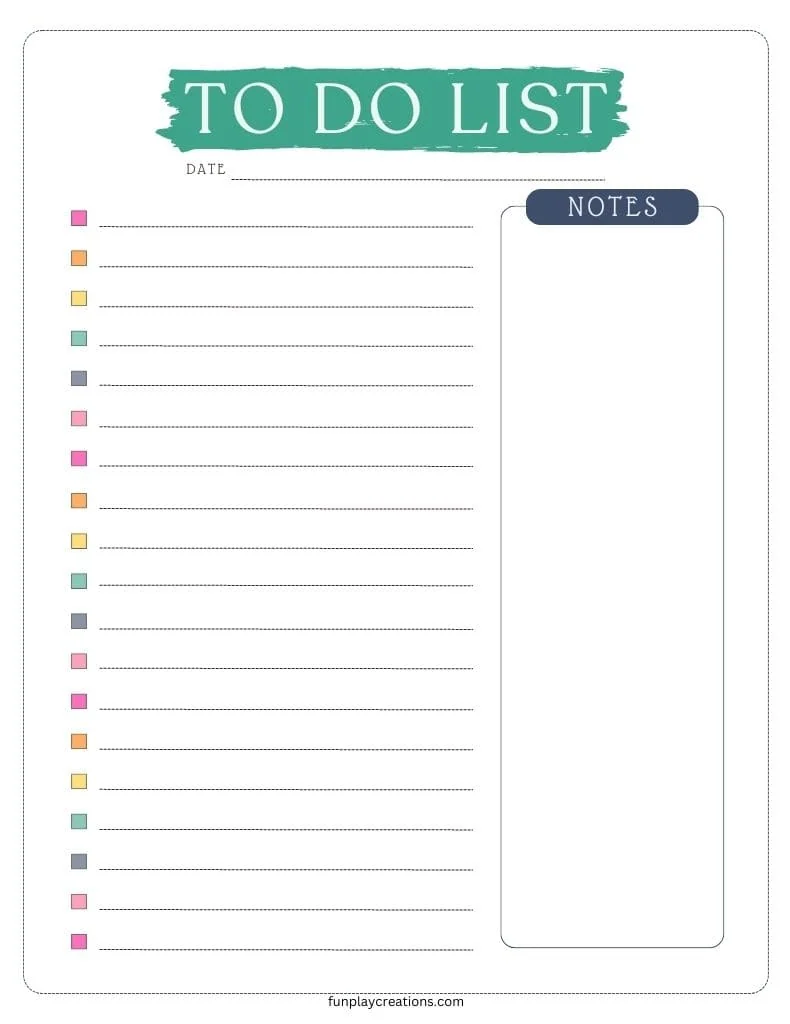 Printable To Do List Pdf Free Printable Daily To Do List Template Pdf 