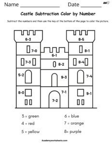 Simple Subtraction Archives - Academy Worksheets