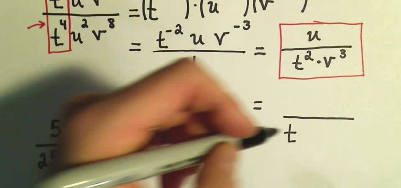 simplifying expressions with negative exponents worksheet