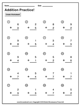 simply math worksheet