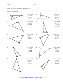 sine cosine tangent worksheet