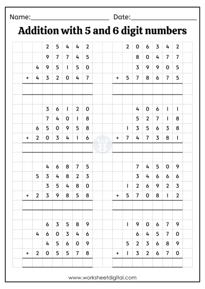 singapore math 5th grade worksheet