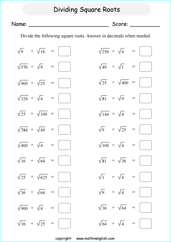 singapore math grade 6 free printable worksheet