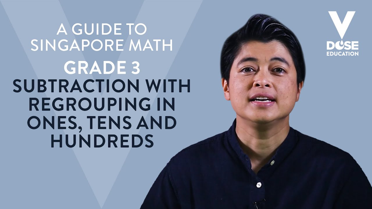 singapore math subtraction with regrouping
