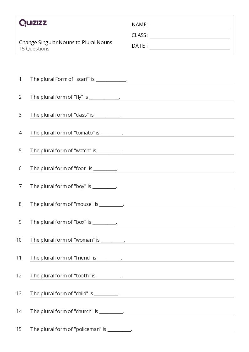 Writing Singular Possessive Nouns Worksheet | Teach Starter