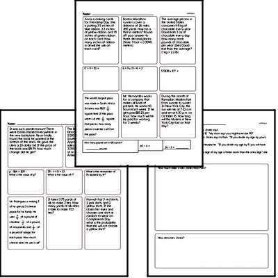 Free 6th Grade Common Core PDF Worksheets | edHelper.com