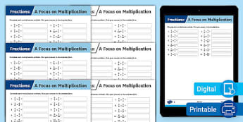 6th Grade Multiplication and Division Worksheets | Twinkl
