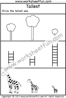 size worksheet