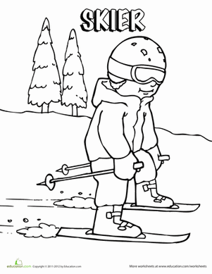 Skiing | Worksheet 