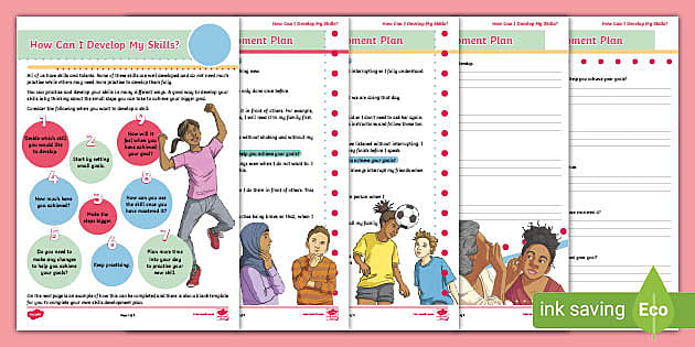 How Can I Develop My Skills? Worksheet (teacher made)