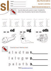 Beginning Consonant Blend Worksheets | Ending Blend Worksheets for ...