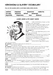 slavery worksheet for middle school