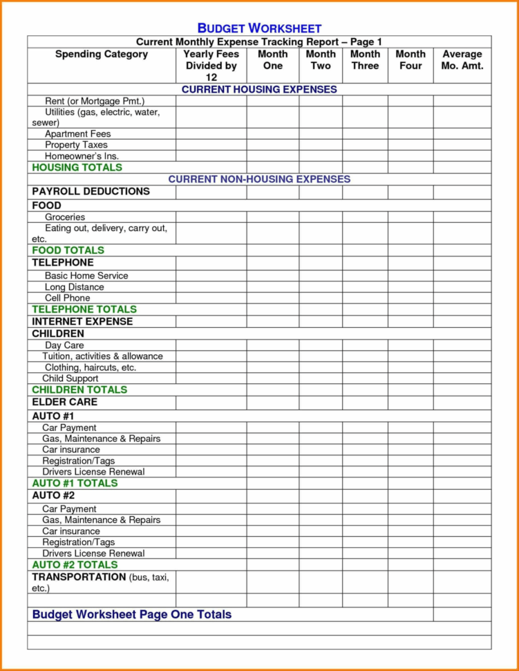 small business tax worksheet