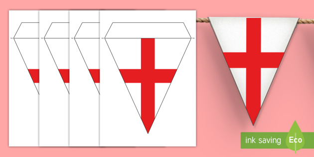 small printable flag of england