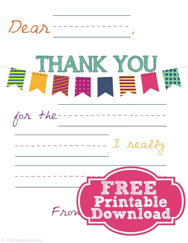 Free printable thank you cards | TPT