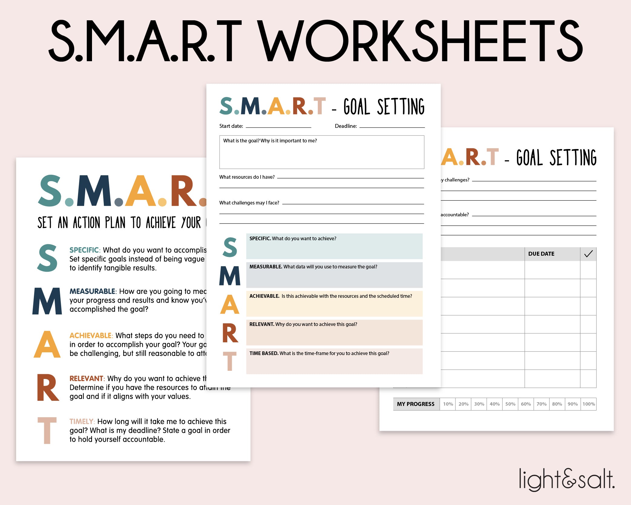 6 Simple SMART Goal Templates To Make Goal Setting Insanely Easy 6 Simple SMART Goal Templates To Make Goal Setting Insanely Easy