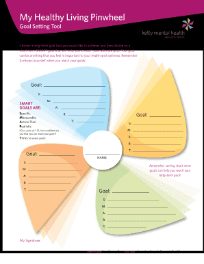 18 Printable smart goal setting template Forms - Fillable Samples ...