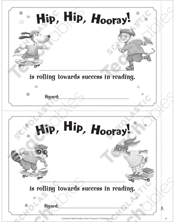 Book Guide: Snow Treasure | Printable eBooks, Graphic Organizers