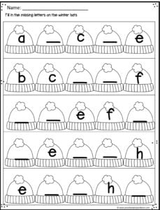 ❄️️ FREE Winter Worksheets for Preschoolers &  Kindergarten