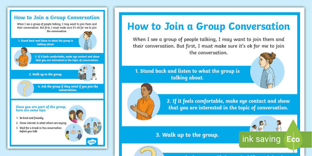 How to Join A Group - Social Skills Resources (teacher made)
