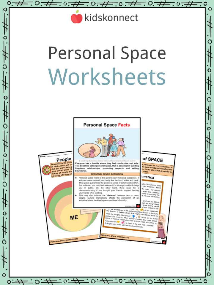 Personal Space Facts &  Worksheets For Kids | PDF Resource