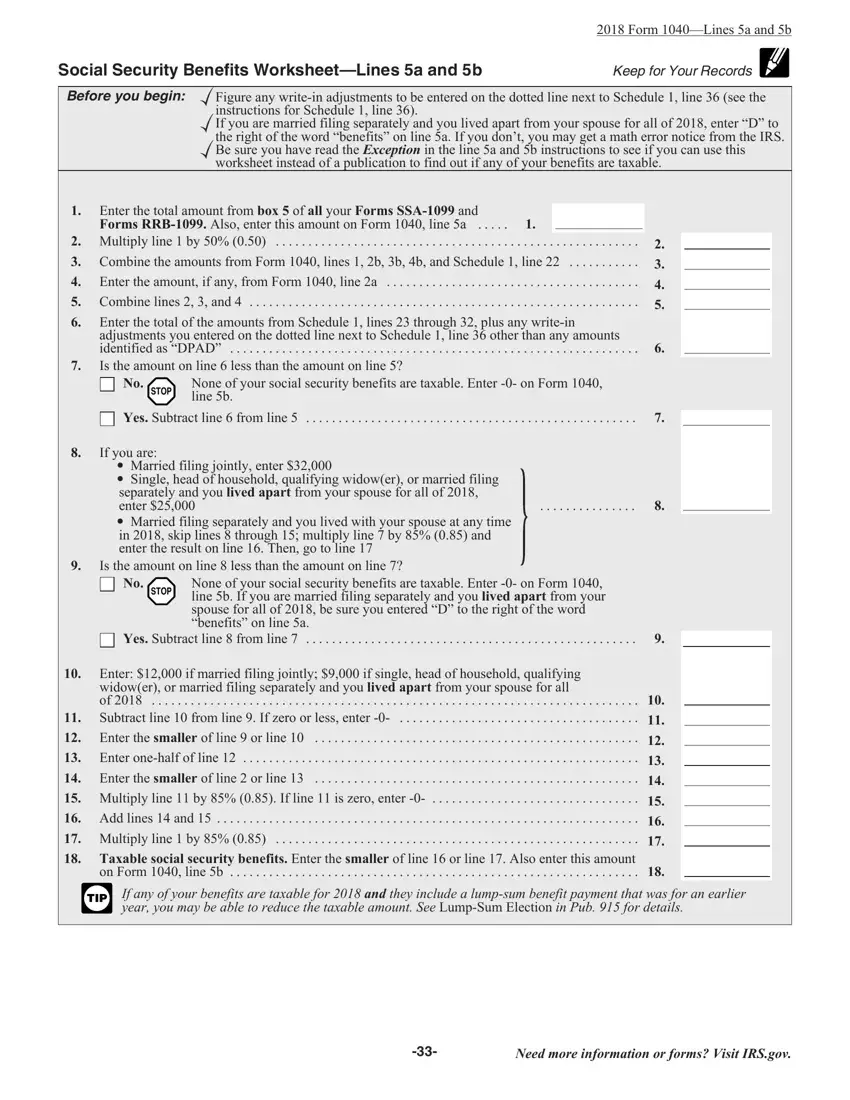 Lines 20A 20B ≡ Fill Out Printable PDF Forms Online