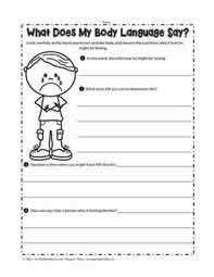 social skills worksheet for children