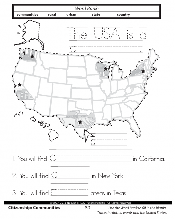social studies for 2nd graders worksheet
