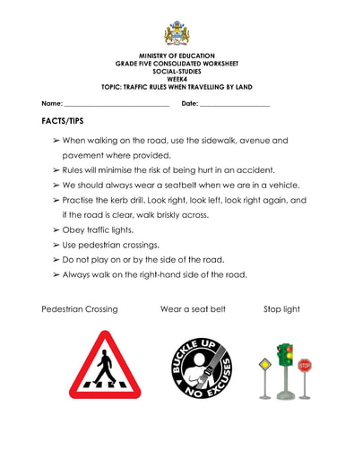 Grade 5 - Worksheets - Social Studies